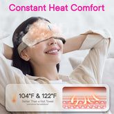 Masque pour les yeux chauffant à la vapeur réutilisable Lucsuer® Cadeau de Noël 2024